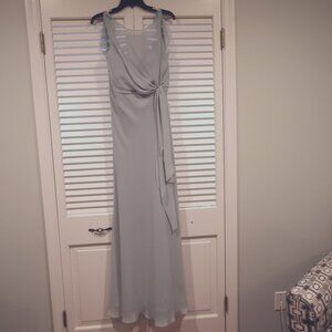 Jenny Yoo NWT Bridesmaid dress. Size 8. Morning Mist luxe chiffon.